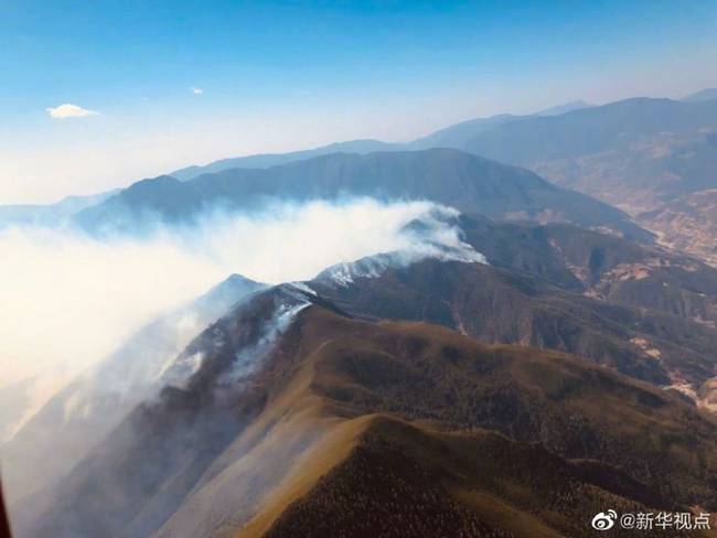 四川凉山西昌突发山火 已造成19名扑火人员牺牲